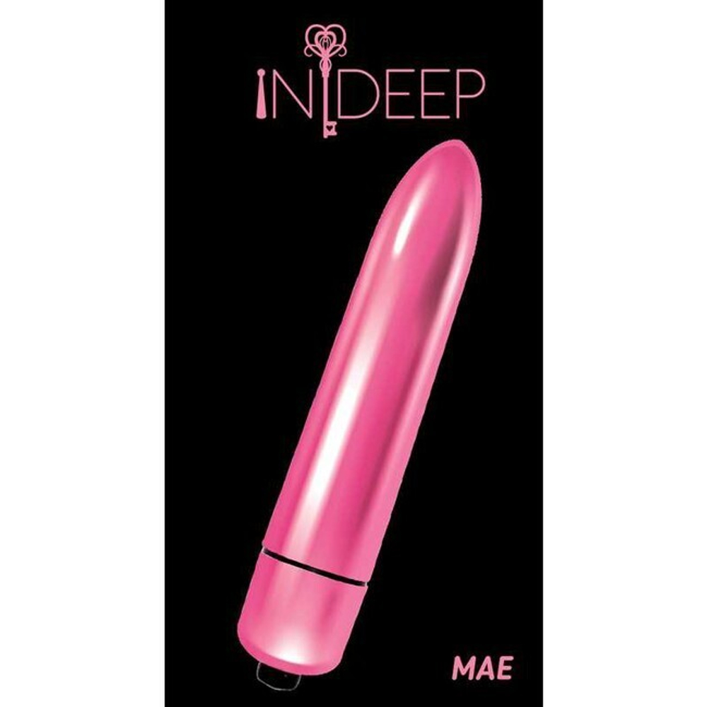 Вибропуля Indeep Mae Pink (1 режим ) (Цвет: розовый)