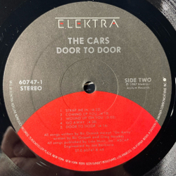 Винтажная виниловая пластинка LP The Cars Door To Door (USA 1987)