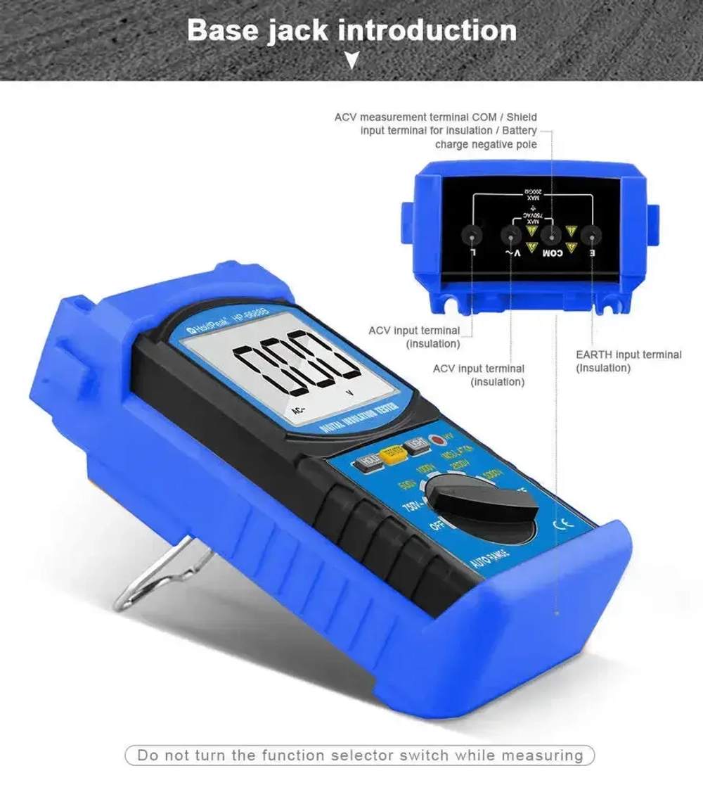 Мегаомметр HoldPeak HP-6688B