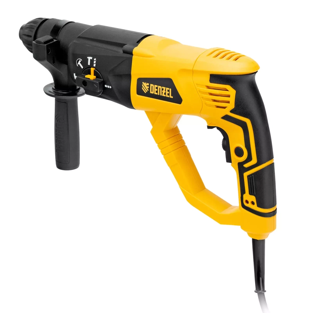 Перфоратор электрический RH-1050-26, SDS-plus, 1050 Вт, 3,2 Дж, 3 плюс 1 реж.// Denzel