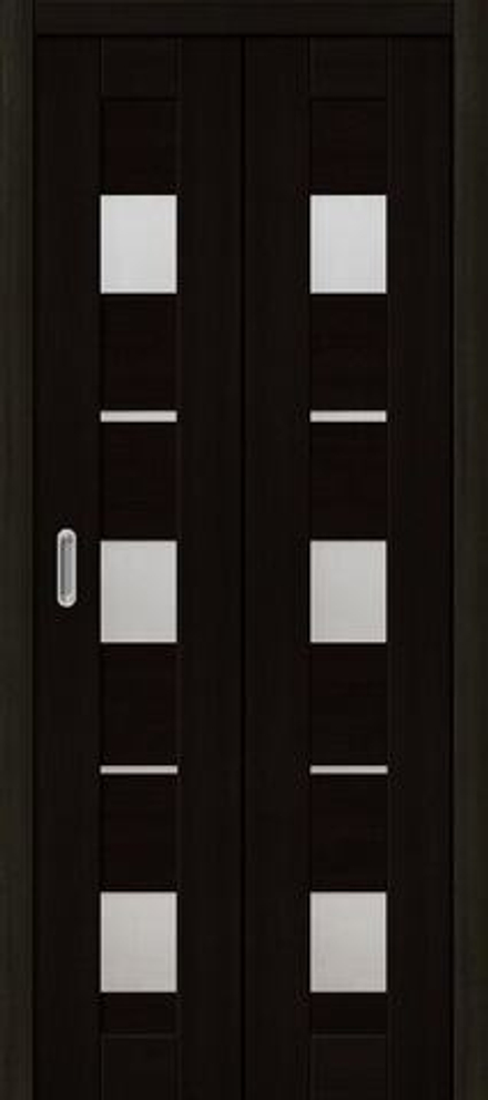 Межкомнатные двери FORET LIGHT-Книжка, Акация черная