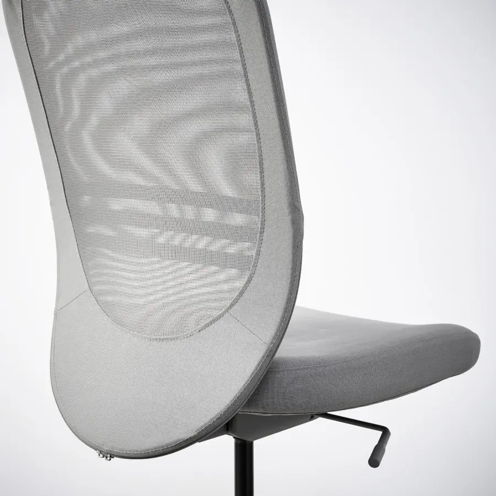Офисный стул - IKEA FLINTAN, 71x71x114см, серый, ИКЕА ФЛИНТАН