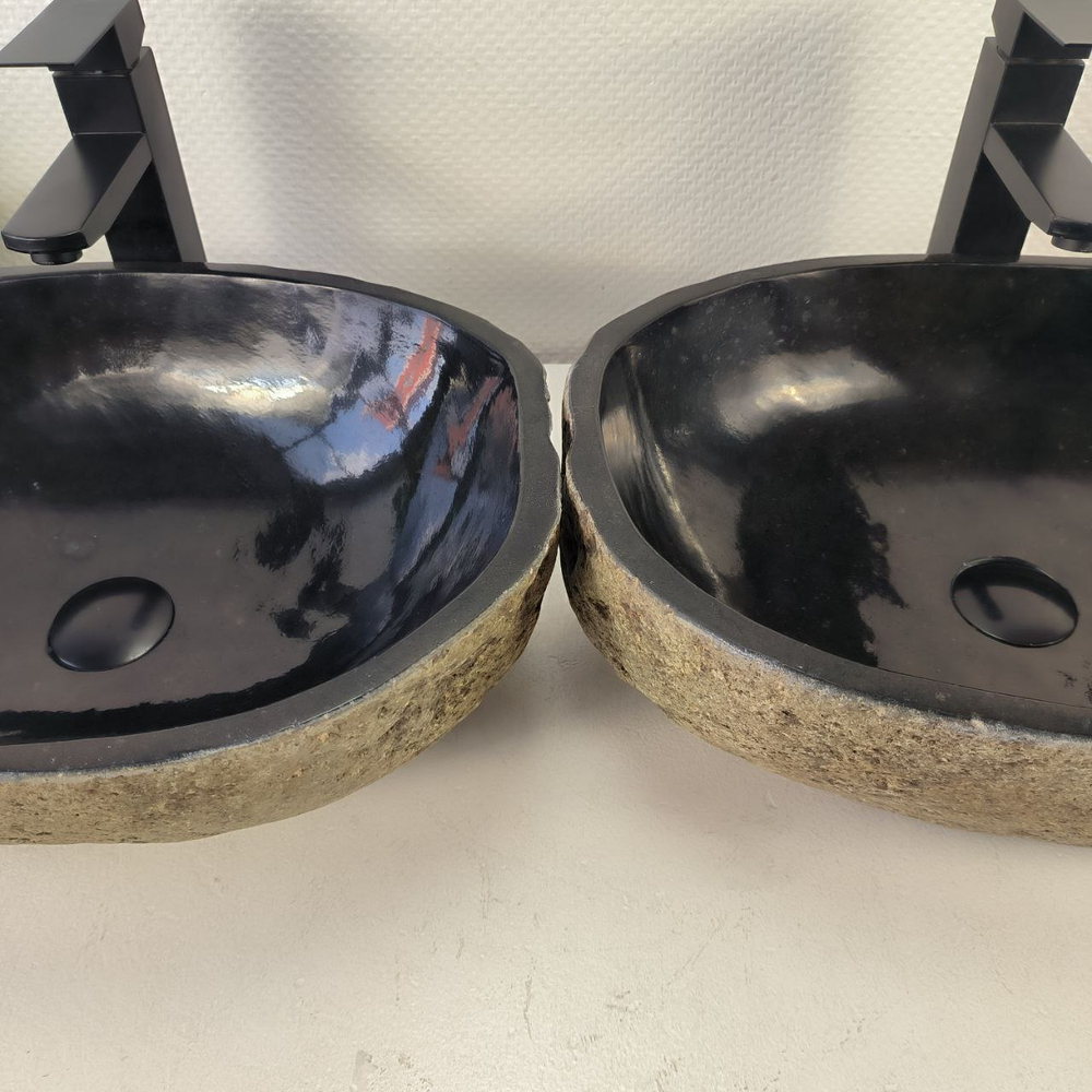 Раковина из речного камня ПАРА! RS-65484 50*36*16 0866