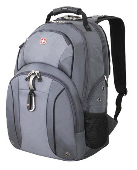 Рюкзак Wenger 15", серый/серебристый, 35х16х48 см, 26 л