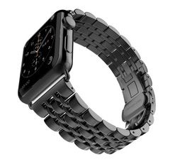 Металлический ремешок Metall 7-Bead 38 мм / 40 мм / 41 мм для Apple Watch (Черный)