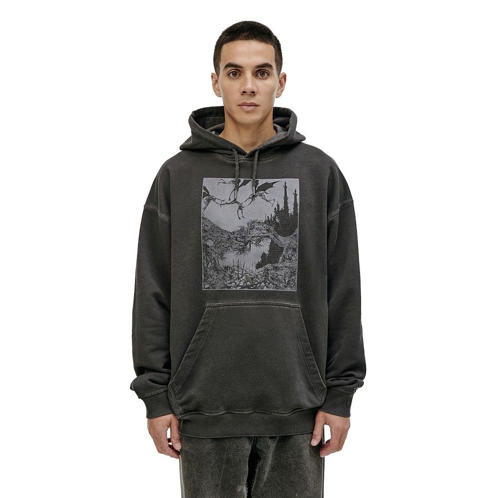 Худи Волчок Purgatory серый