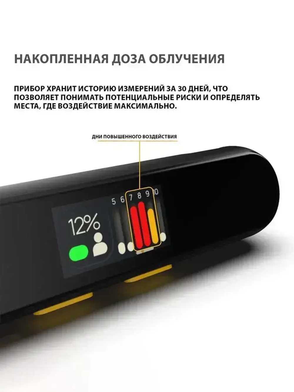 Измеритель электромагнитных полей / Детектор электромагнитного излучения EMF Milerd HiRange