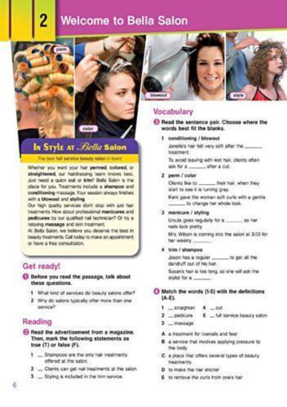 Career Paths. Beauty Salon. Student's Book with DigiBooks Application (Includes Audio & Video) Салон красоты. Учебник с ссылкой на электронное приложение