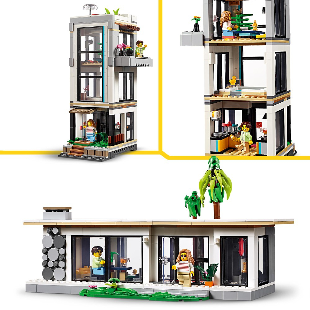 Конструктор LEGO Creator 1853 31153 Современный дом 3-в-1 — фото 10