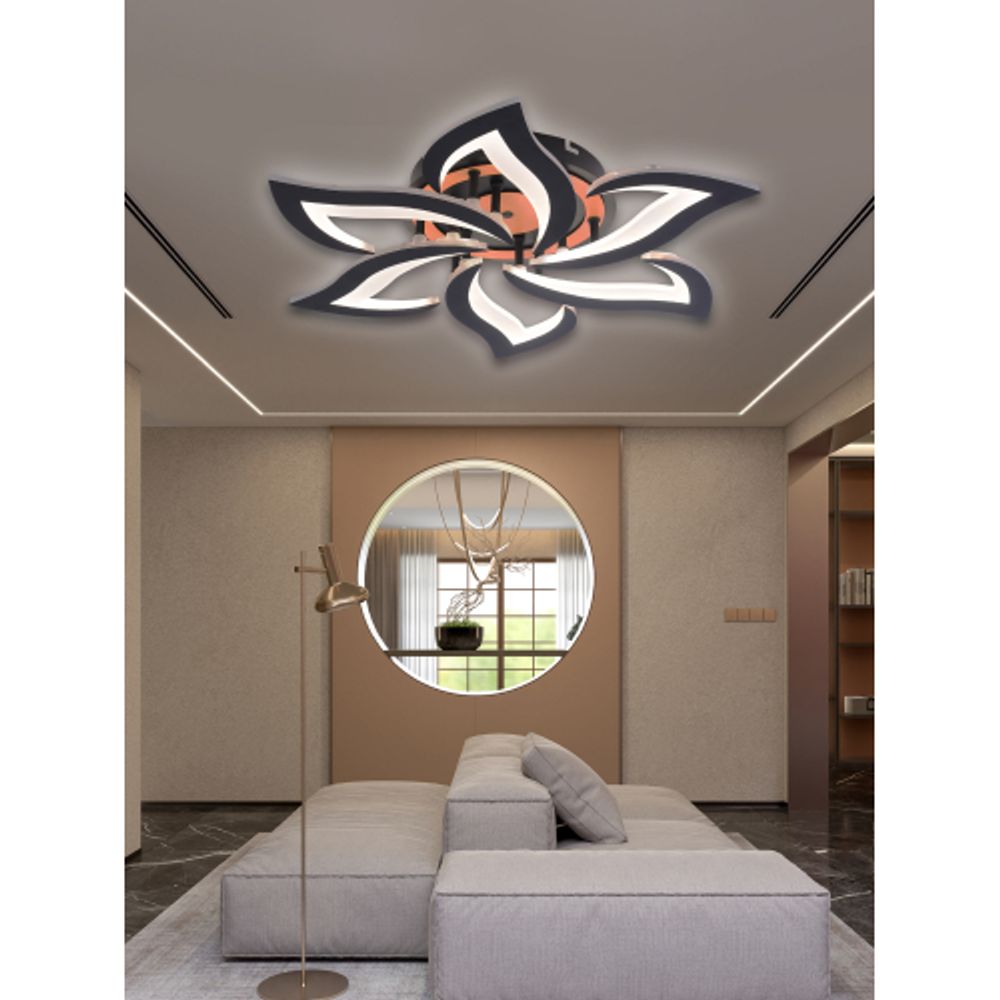 Светильник потолочный светодиодный Rivoli Cassandra 6194-733 LED 3000-6250К 84 Вт с пультом | Rivoli