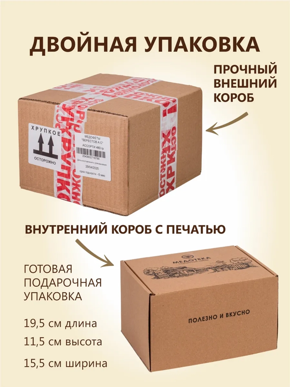 Подарочный набор мёда от Берестов А.С.