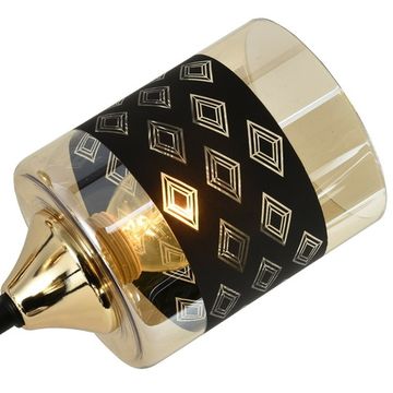 Люстра потолочная Reluce E27 01355-0.3-08 BK+FGD