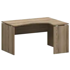 Стол эргономичный правый НТ-040.ПР 1400x1100x750 Аргентум
