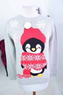 Джемпер Твое для новогоднего настроения, маркировка S, визуально на 44 размер