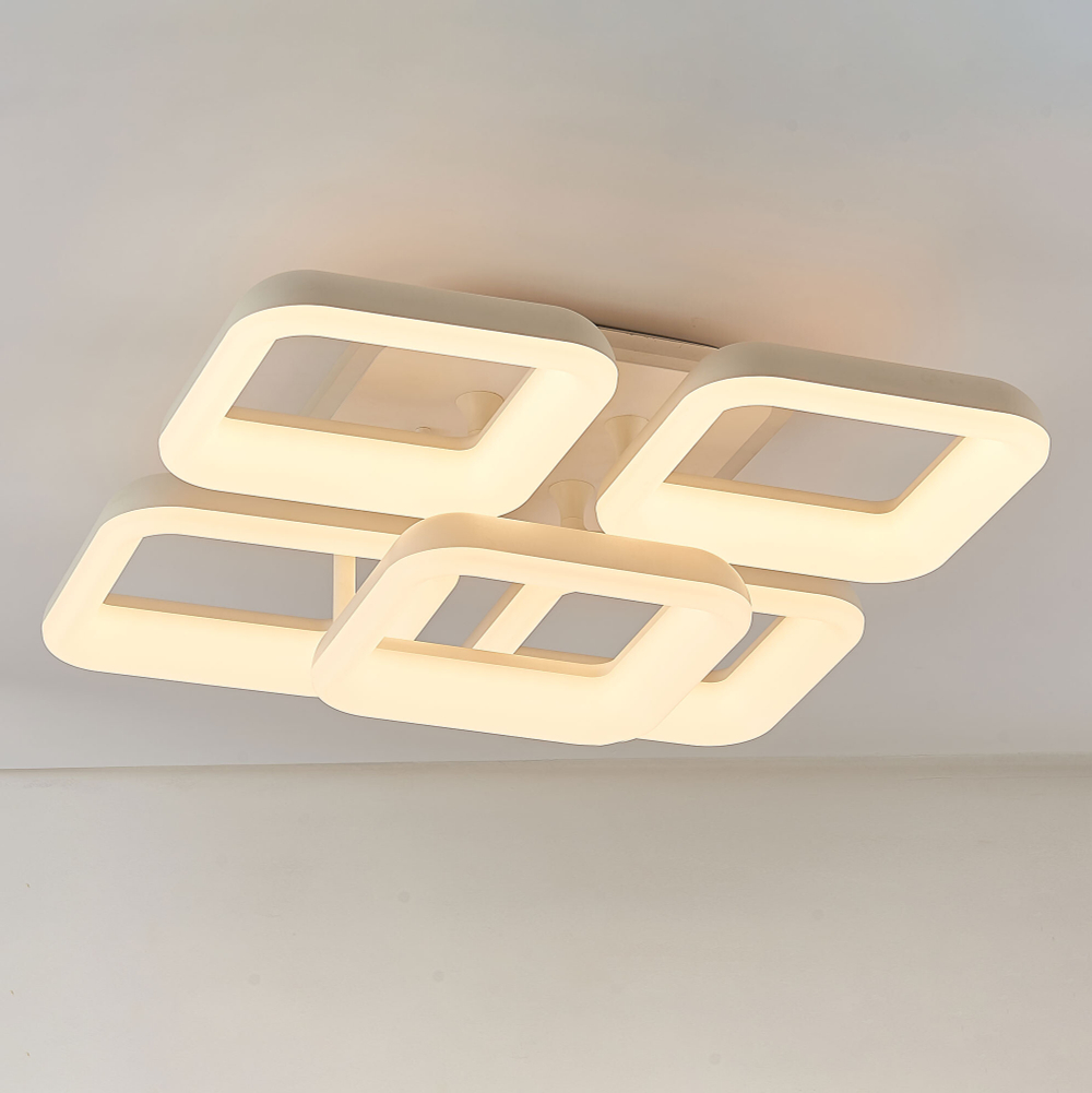 Citilux Паркер Смарт CL225A250E RGB Умная люстра Белая