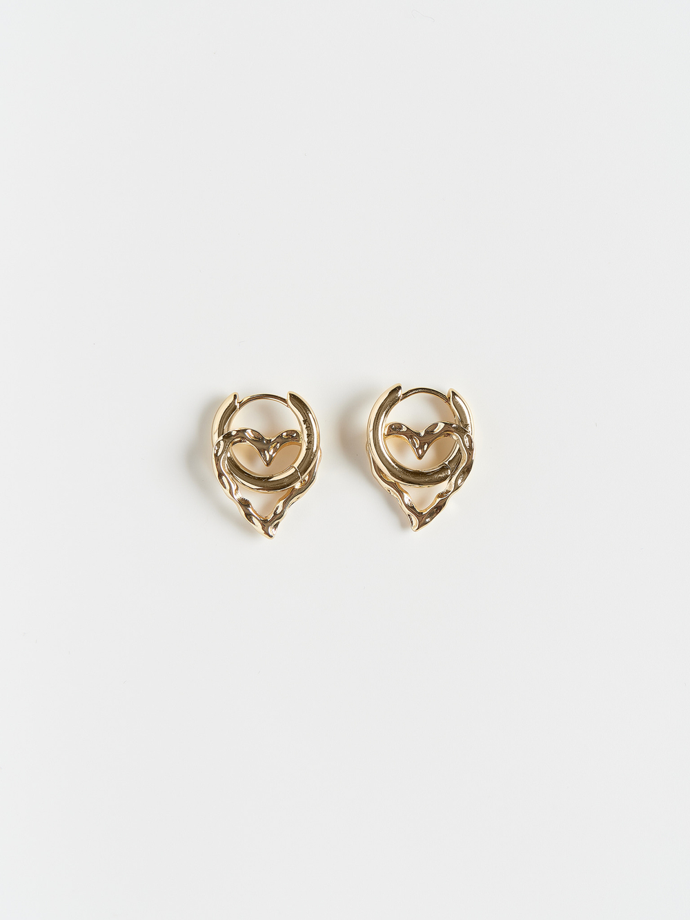 Серьги "Wood Love" Gold