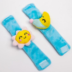 3612301 Погремушка - браслетик развивающая «Счастливый малыш», набор 2 шт.