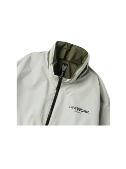 Двусторонняя куртка с высоким воротом