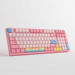 AKKO 3098B Doraemon Macaron  3 Modes RGB Hot Swap  Akko CS Jelly blue Switch,Cherry profile keycap