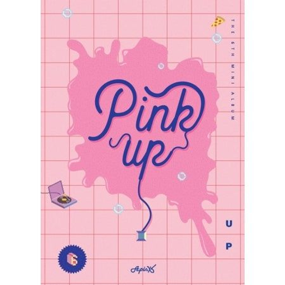 Альбом APINK - Pink Up 6th Mini Album A Version