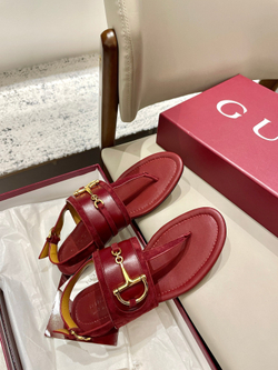 Gucci Horsebit Thong Sandal