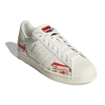 Кроссовки Adidas Originals Superstar Skate Cream White Red