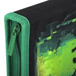 Пенал BRAUBERG, 1 отделение, 2 откидные планки, полиэстер, 21х14 см, "Digital spider", 273528