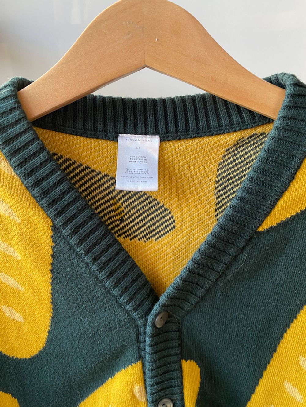 Хлопковый кардиган Tinycottons, 116