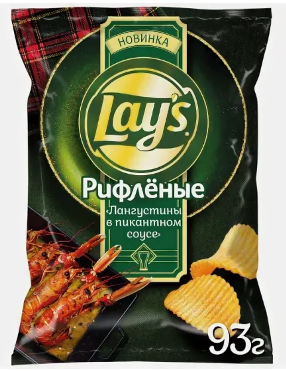 Чипсы LAY'S ЛАНГУСТИНЫ 93 гр