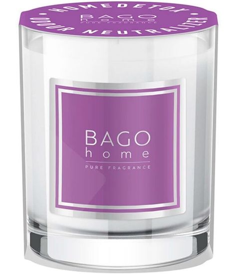 Пудровый детокс, ароматическая свеча, Bago home