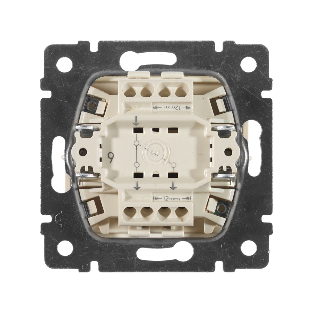 77 4307 Выключатель перекрёстный слоновая кость