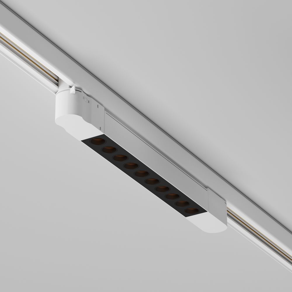 Трековый трехфазный светодиодный светильник Maytoni Trinity Points TR195-3-10W2.7K-M-W