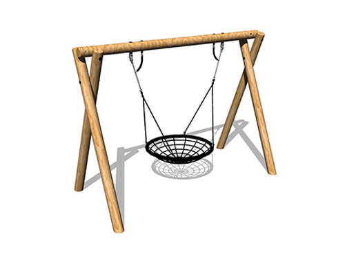 Качели одинарные с гнездом