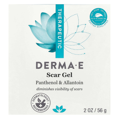 DERMA E, Гель против рубцов, 56 г