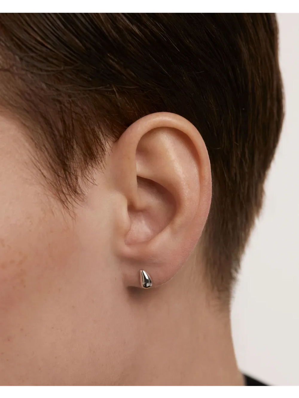 Серьги Drop Серебро 925 пробы покрытое родием