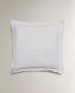 ZARA HOME САТИНОВАЯ НАВОЛОЧКА, БЕЛЫЙ