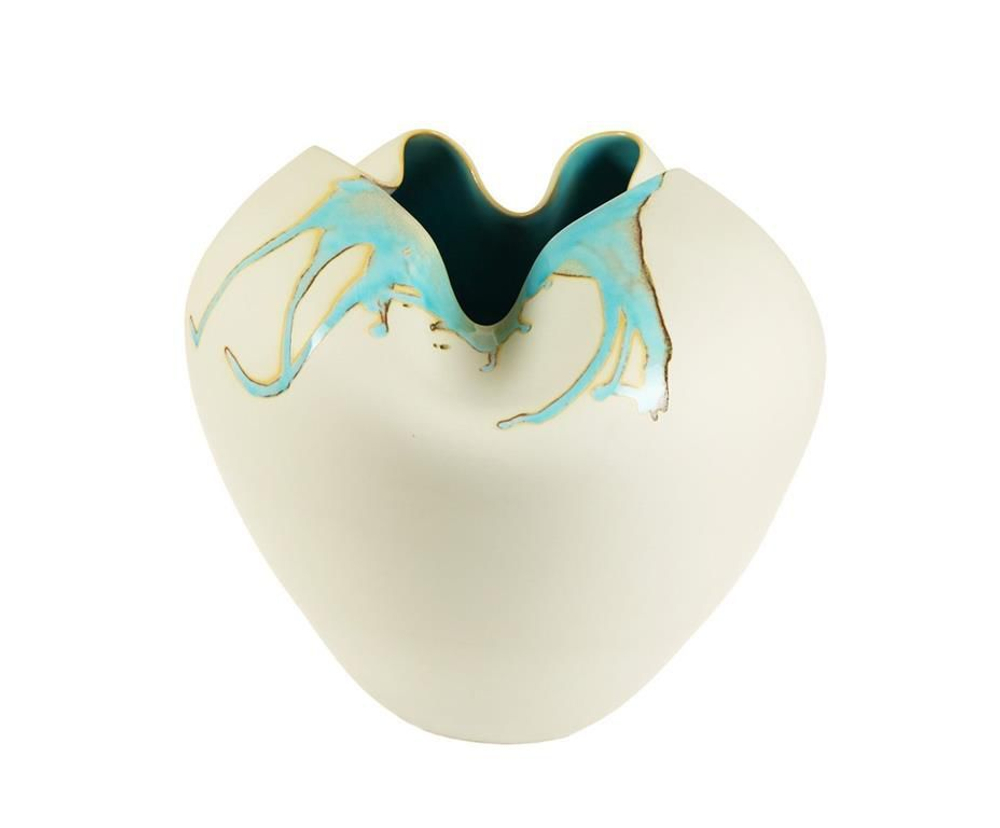 Элитная ваза декоративная Blotch низкая от S. Bernardo