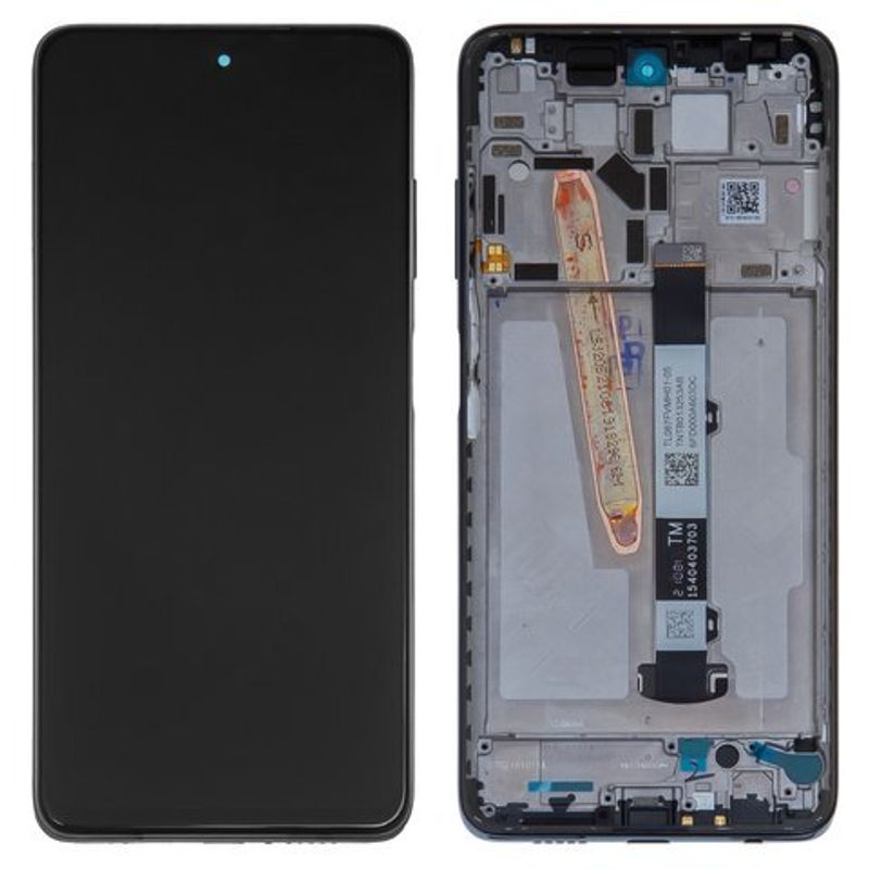 Дисплей для Xiaomi Poco X3 / X3 Pro в сборе с тачскрином на рамке