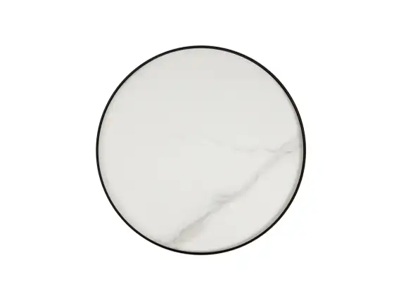 Журнальный столик Driade Ø50х38 см, белая керамика