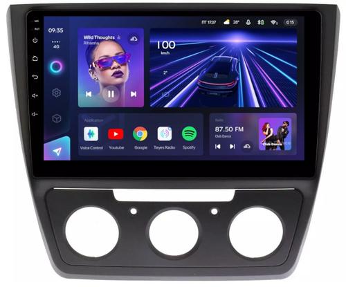 Магнитола для Skoda Yeti 2009-2018 (кондиционер) - Teyes CC3 Android 10, Быстрая, CarPlay, SIM-слот