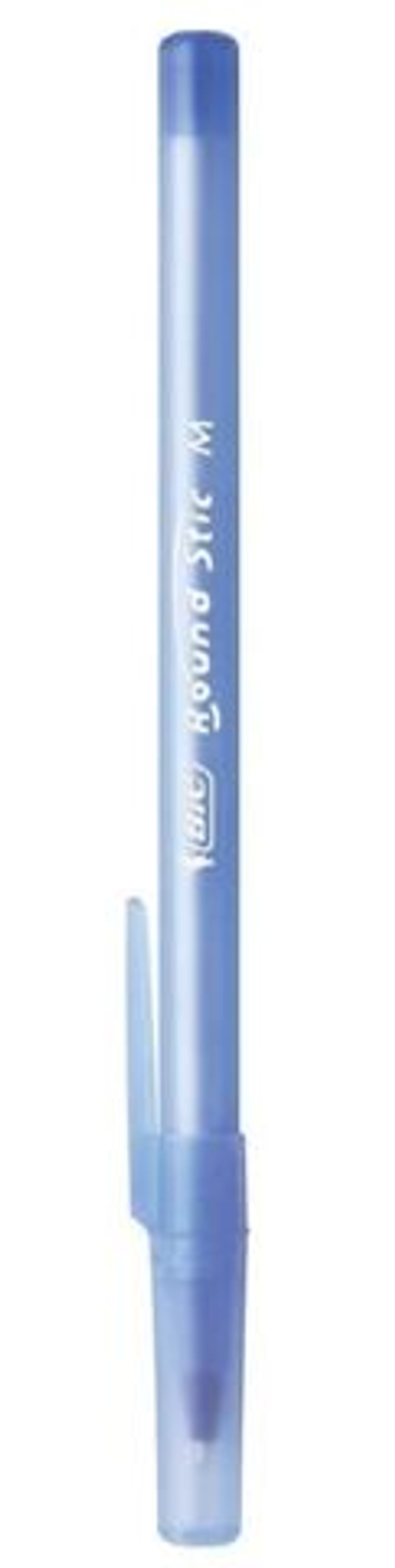 143977 Ручка шариковая BIG Round Stic синяя 1мм