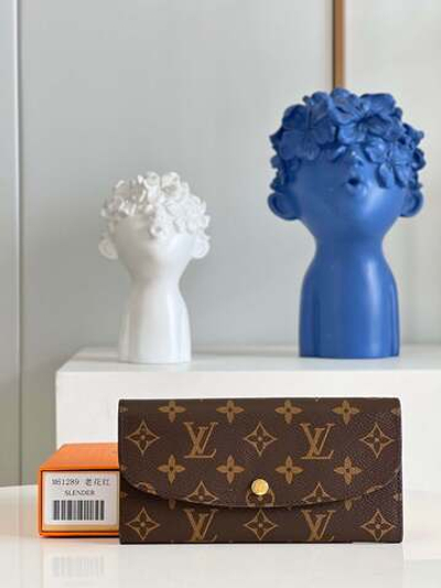 Louis Vuitton Wallet Monogram/ Red