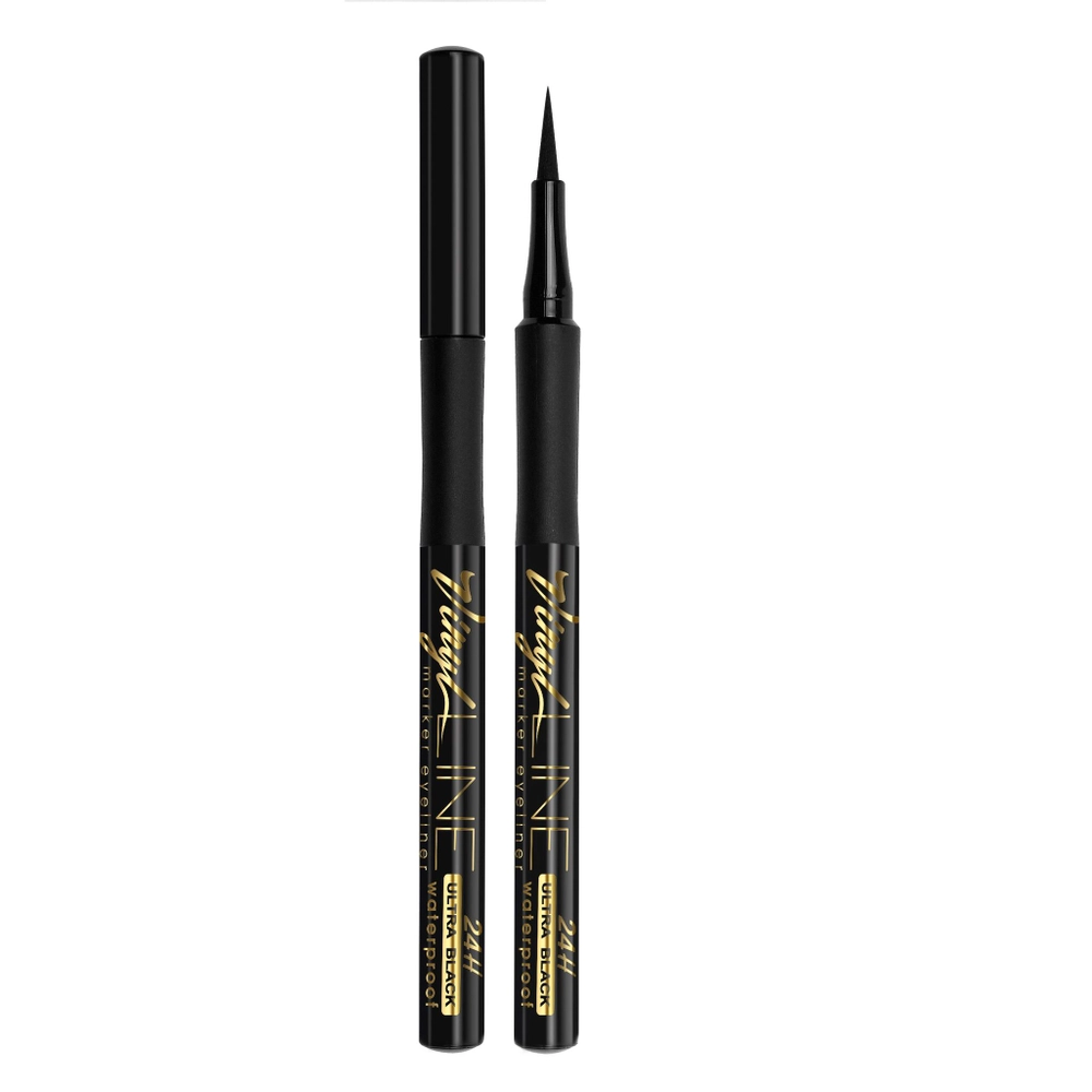 Подводка-фломастер для глаз LuxVisage Vinyl Line Ultra Black