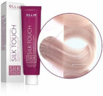 OLLIN SILK TOUCH 10/26 светлый блондин розовый 60мл Безаммиачный стойкий краситель для волос