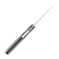 Нож складной SRM 9203-AK Retriever Beadblast (140Cr Laminated, Grey Aluminum/Black G10)