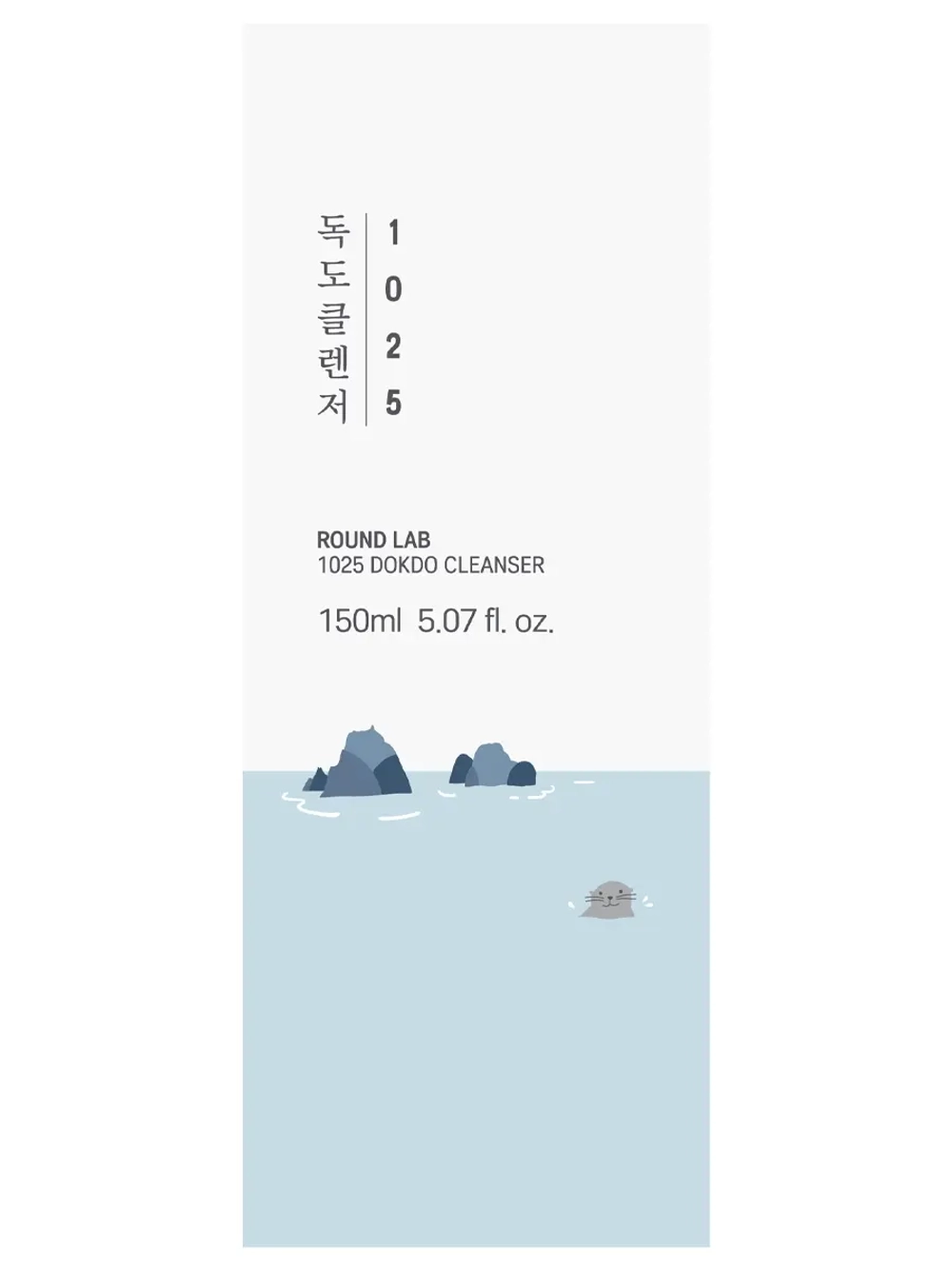Round Lab Мягкая пенка для умывания с морской водой 1025 Dokdo Cleanser 150 мл