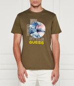 Футболка GUESS - хаки(M4YI12 I3Z14)