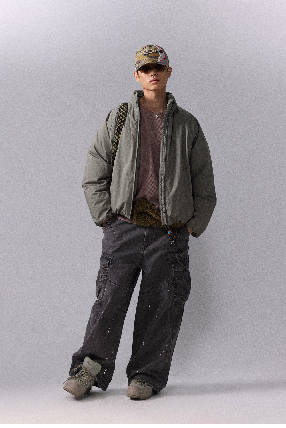 Куртка Nothomme Monterest Outdoor C6 Water-Resistant 90% White Goose Down Jacket with Fleece Lining Key Features