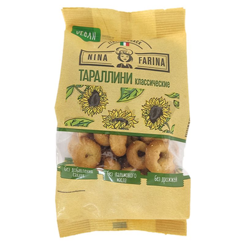 Тараллини Nina Farina классические 180 гр/пач 24 пач/кор