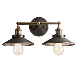 Светильник Скон Дабл Restoration Hardware DTL9105-M